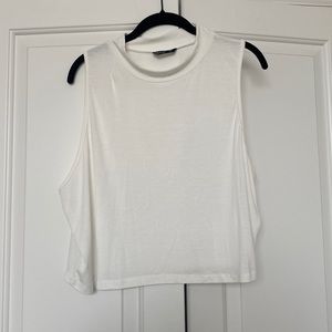 Turtle mock-neck tank